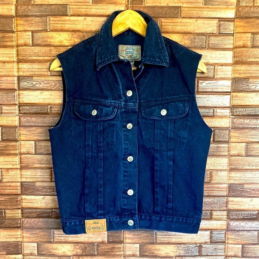80’s Vintage PS Gitano Blue Jean Vest